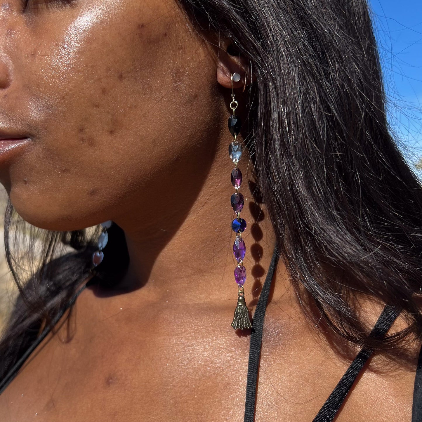 Witches Broomstick Earrings