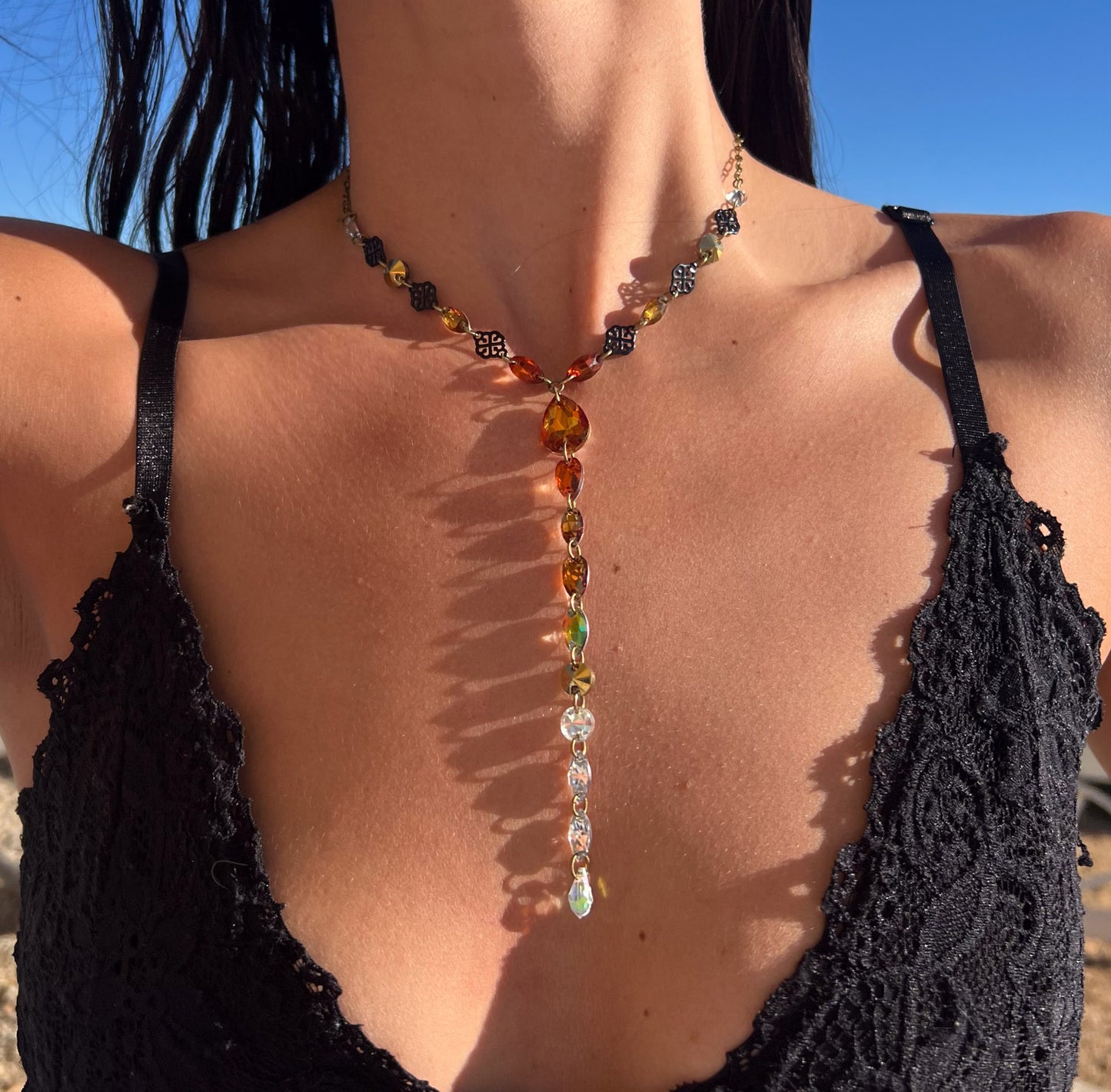 Amber Glow Necklace
