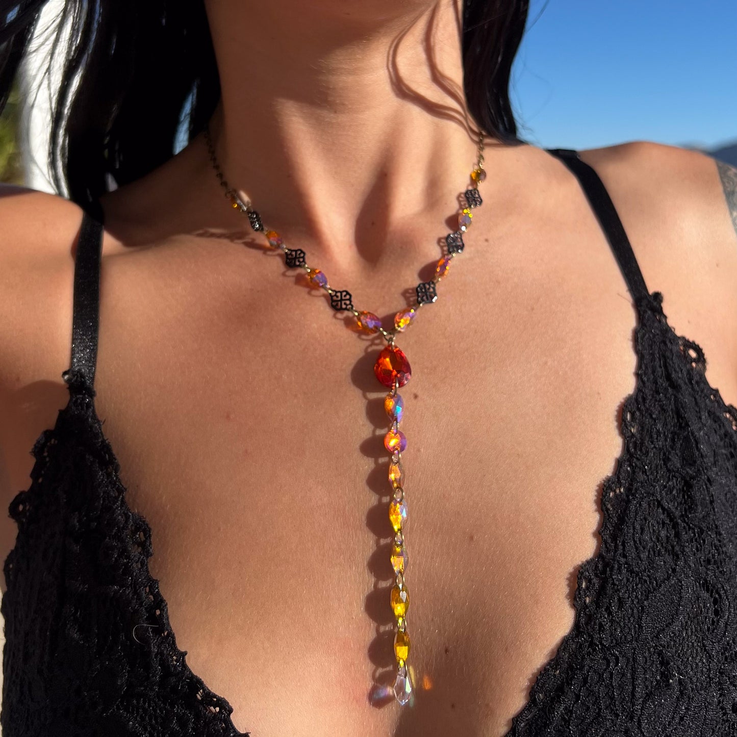 Pumpkin Spice Necklace