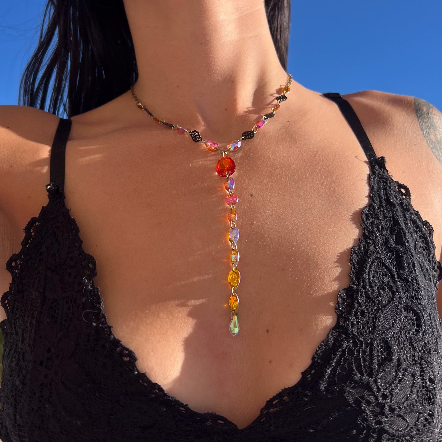 Pumpkin Spice Necklace