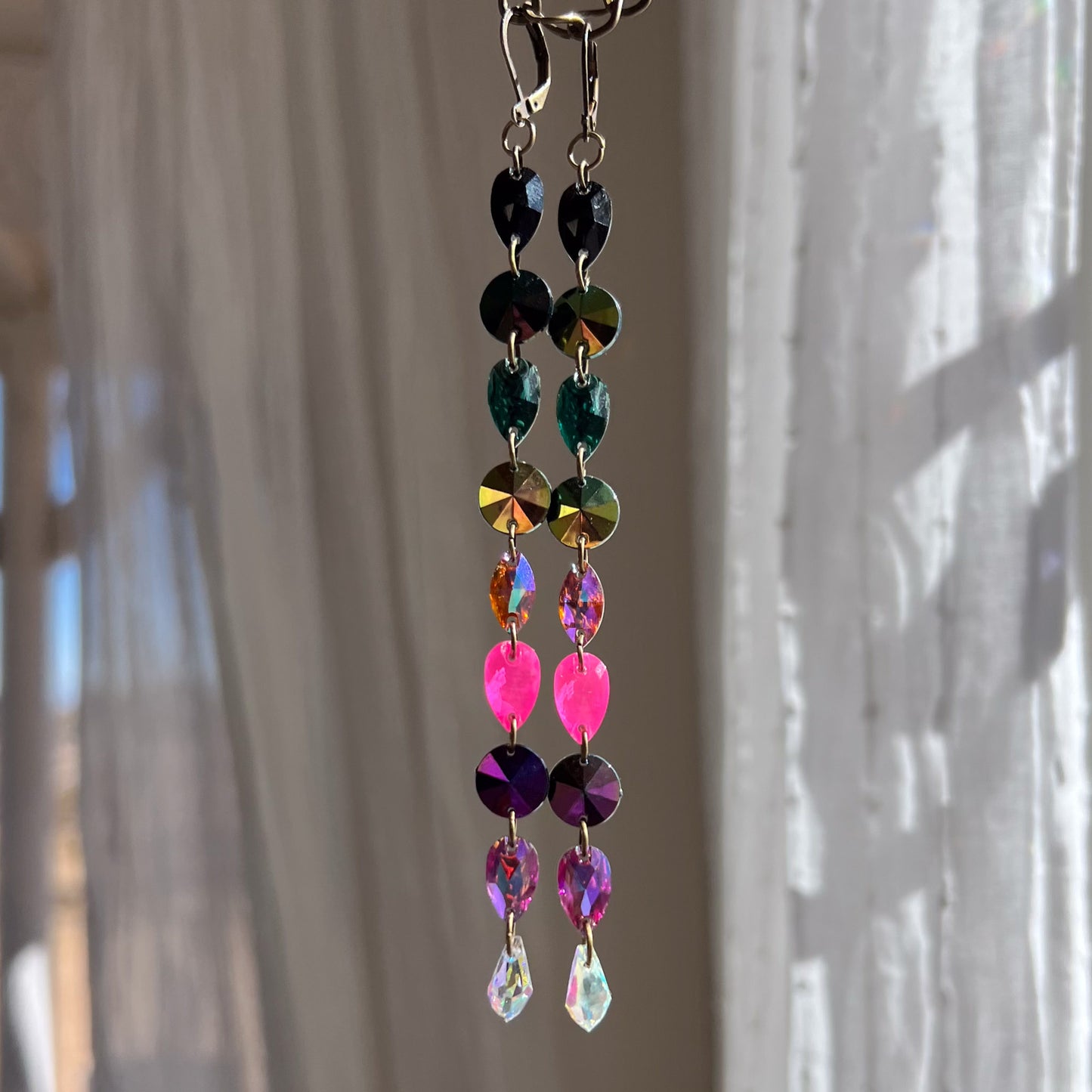 $36 earrings (random colors)