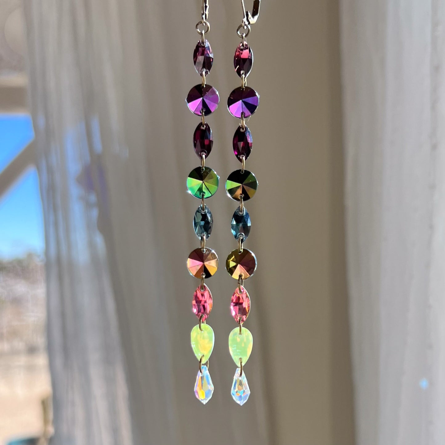 $36 earrings (random colors)