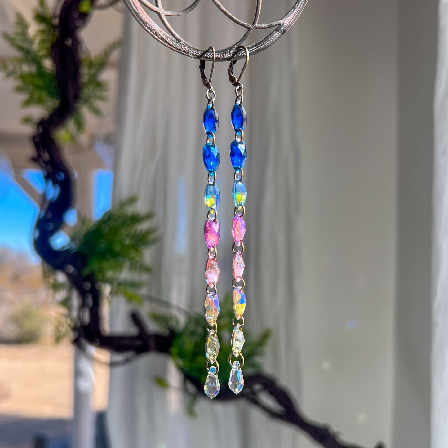 Castle in the Night Sky Earrings