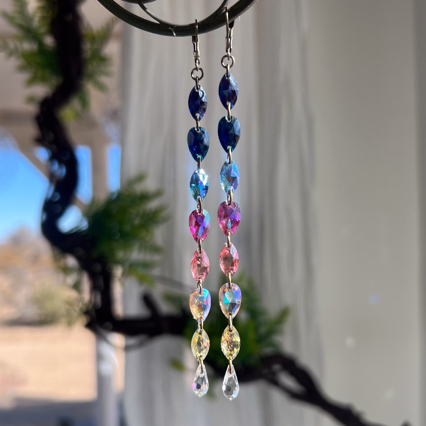 Castle in the Night Sky Earrings