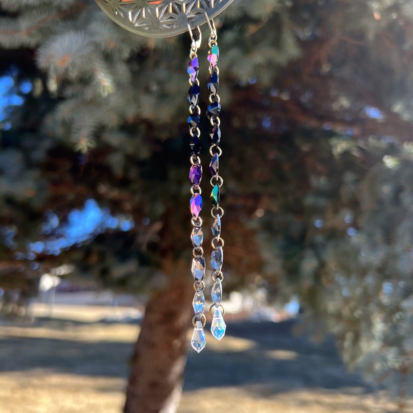 Labyrinth Earrings (one of a kind)