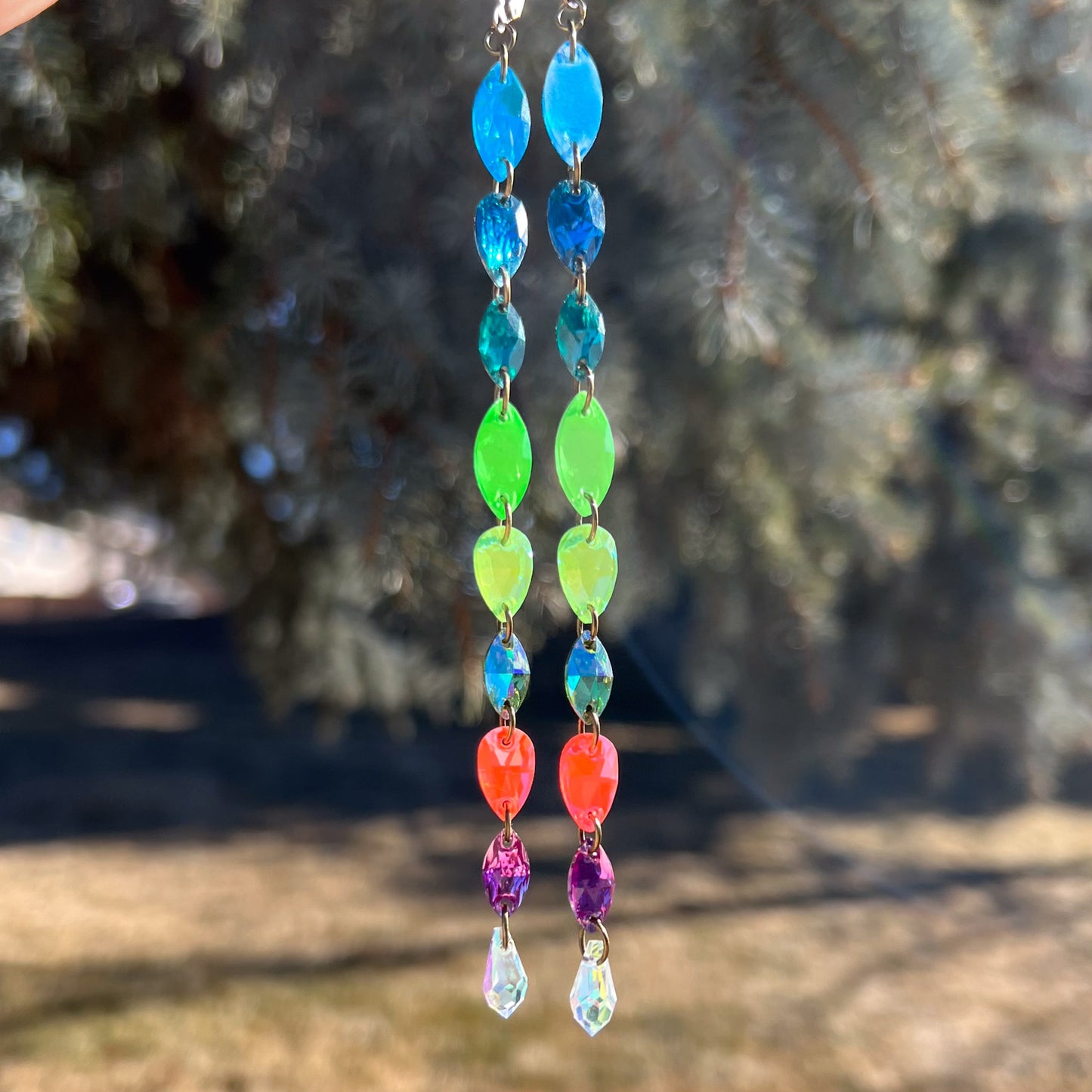 Jungle Earrings (one of a kind)