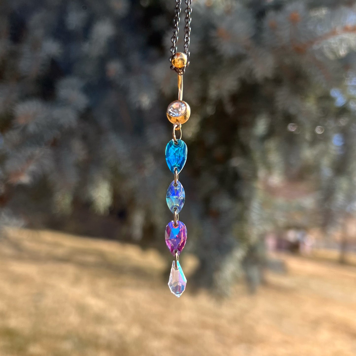 Ocean Nights Belly Ring