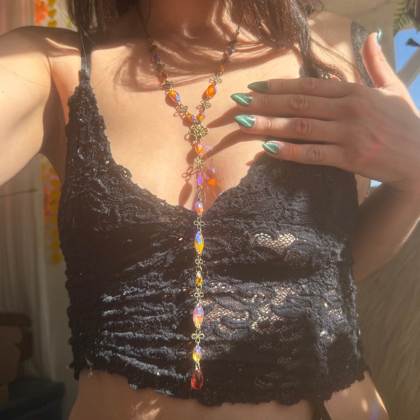 Orange Sunshine Necklace