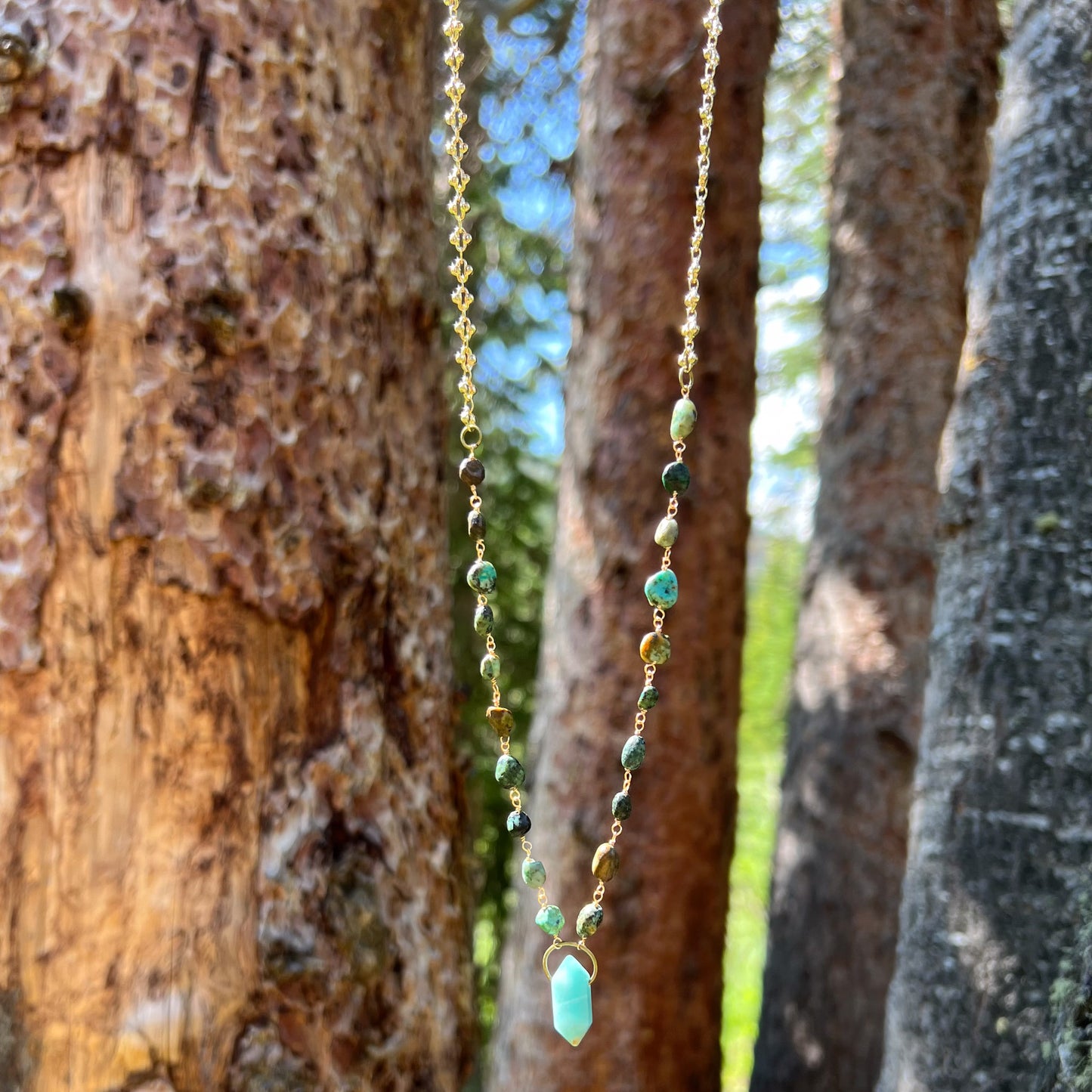 Ocean Floor Treasure Necklace