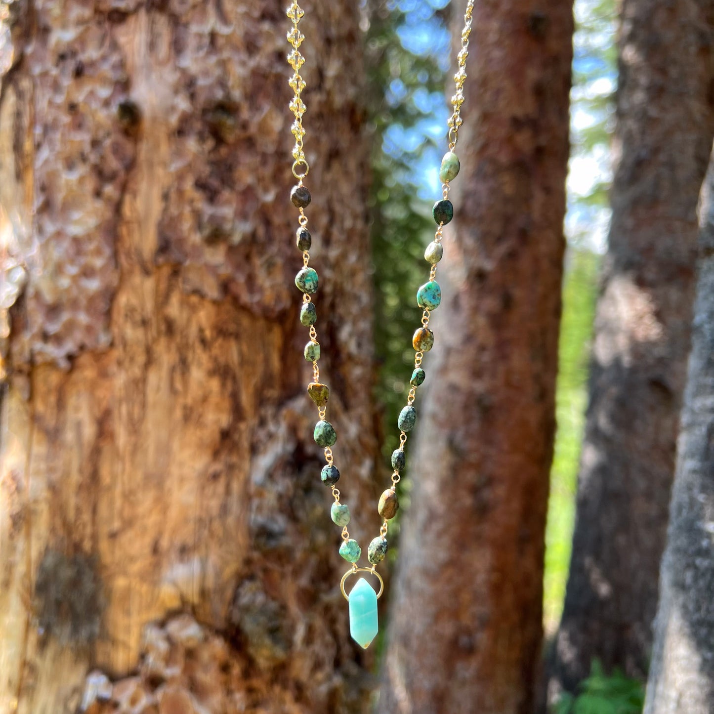 Ocean Floor Treasure Necklace