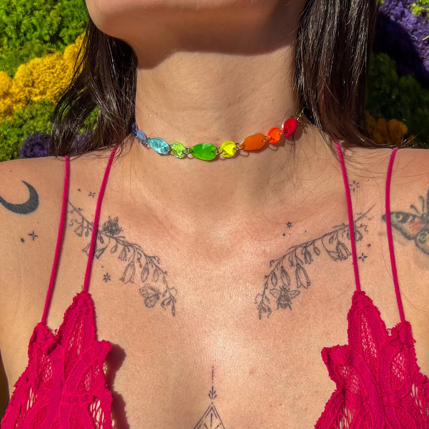 Neon Daydreams Choker