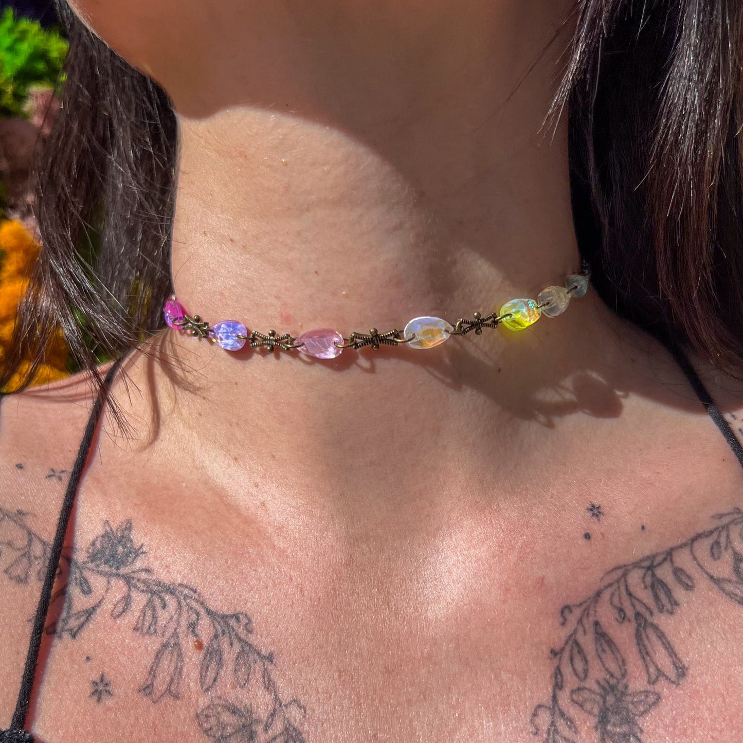Chained Up Gently Choker
