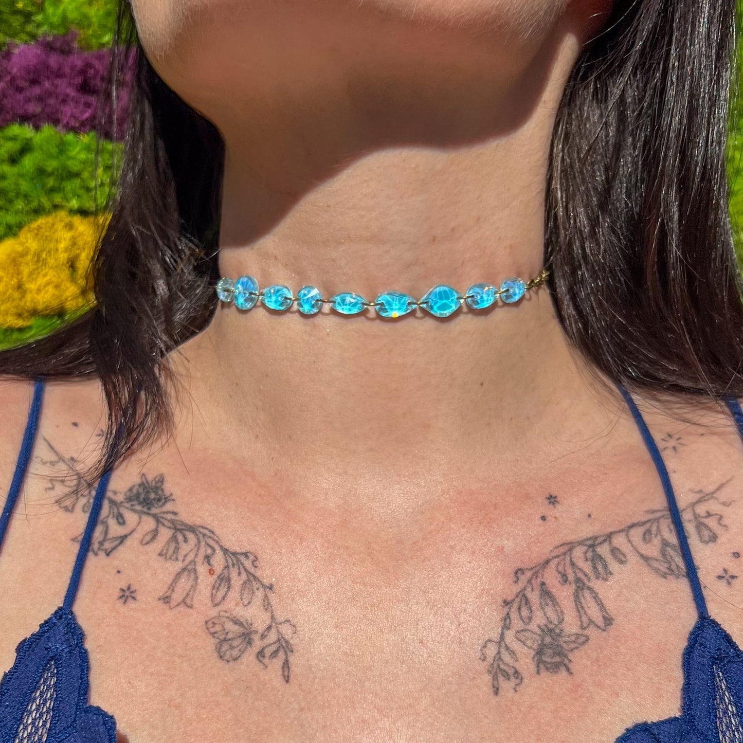 Blue Jean Baby Choker