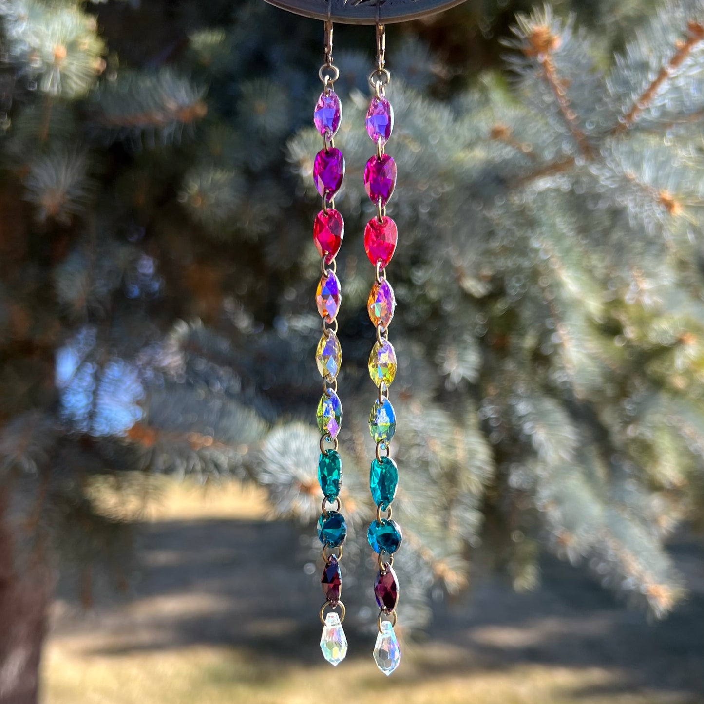 Kaleidoscope Dreams Earrings (one of a kind)