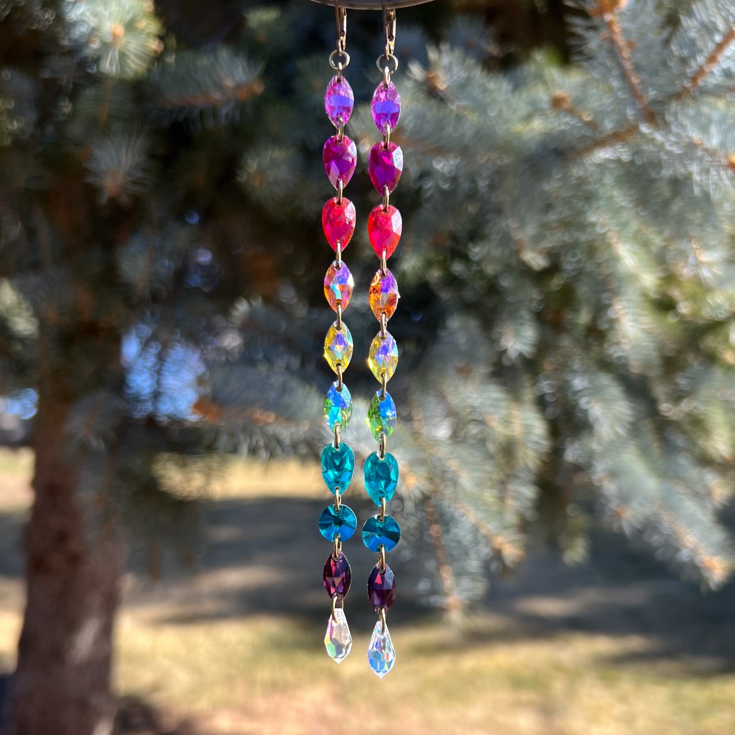 Kaleidoscope Dreams Earrings (one of a kind)