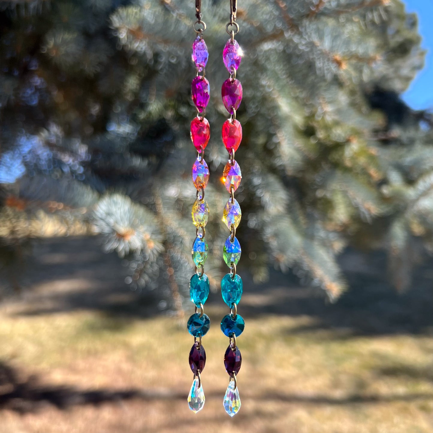 Kaleidoscope Dreams Earrings (one of a kind)