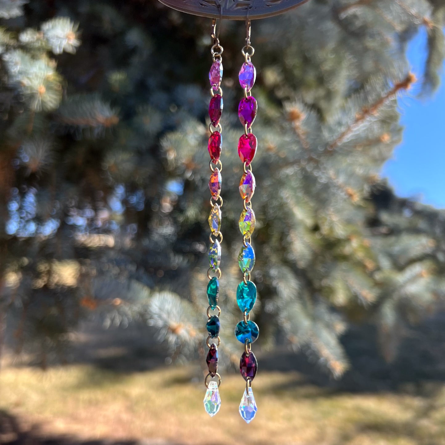 Kaleidoscope Dreams Earrings (one of a kind)