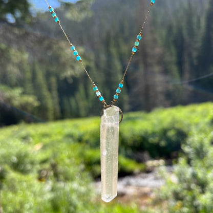 Sea Sprite Quartz Necklace