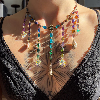 Seashell Cascade Necklace