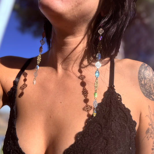 Kaleidoscope earrings