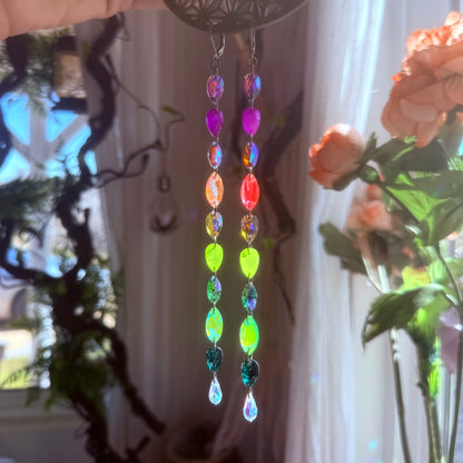 Portal light earrings