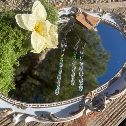 Forestry Necklace & Earrings Set