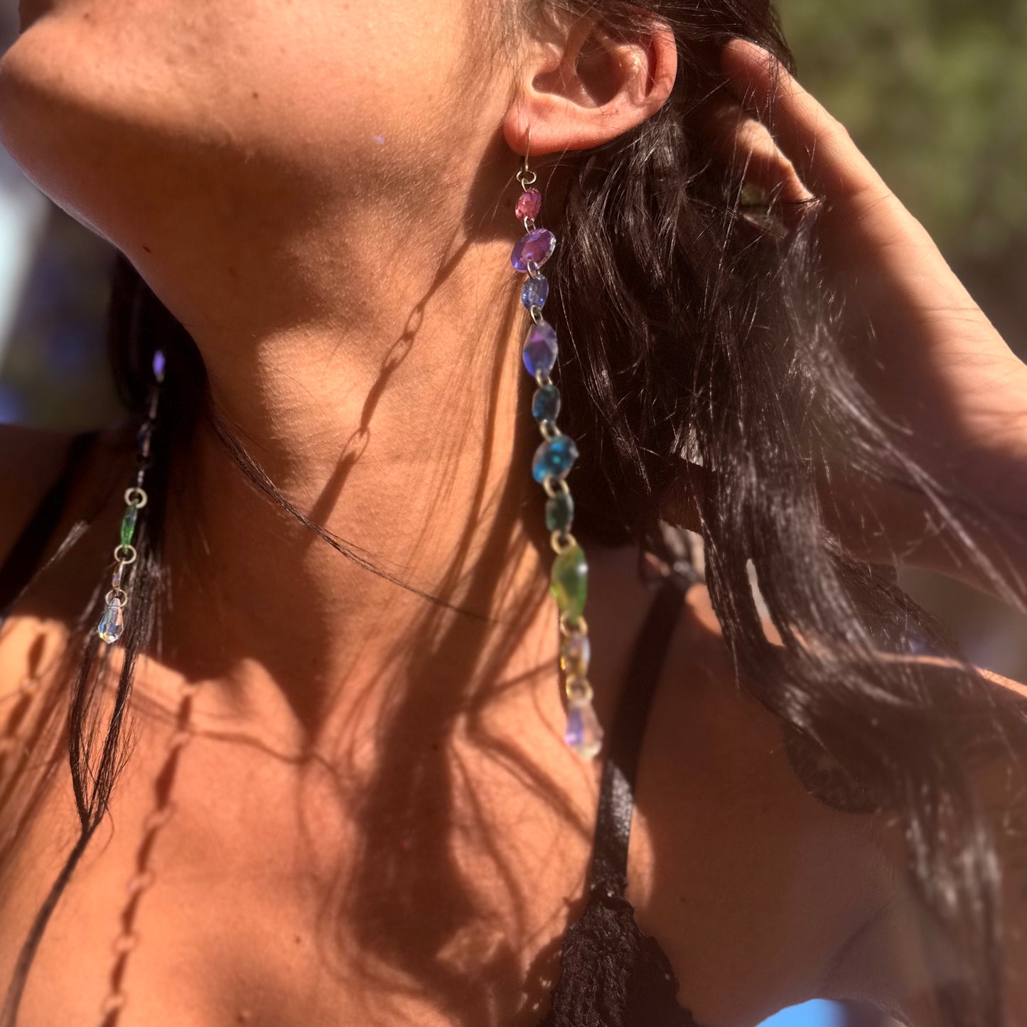 Electricity earrings