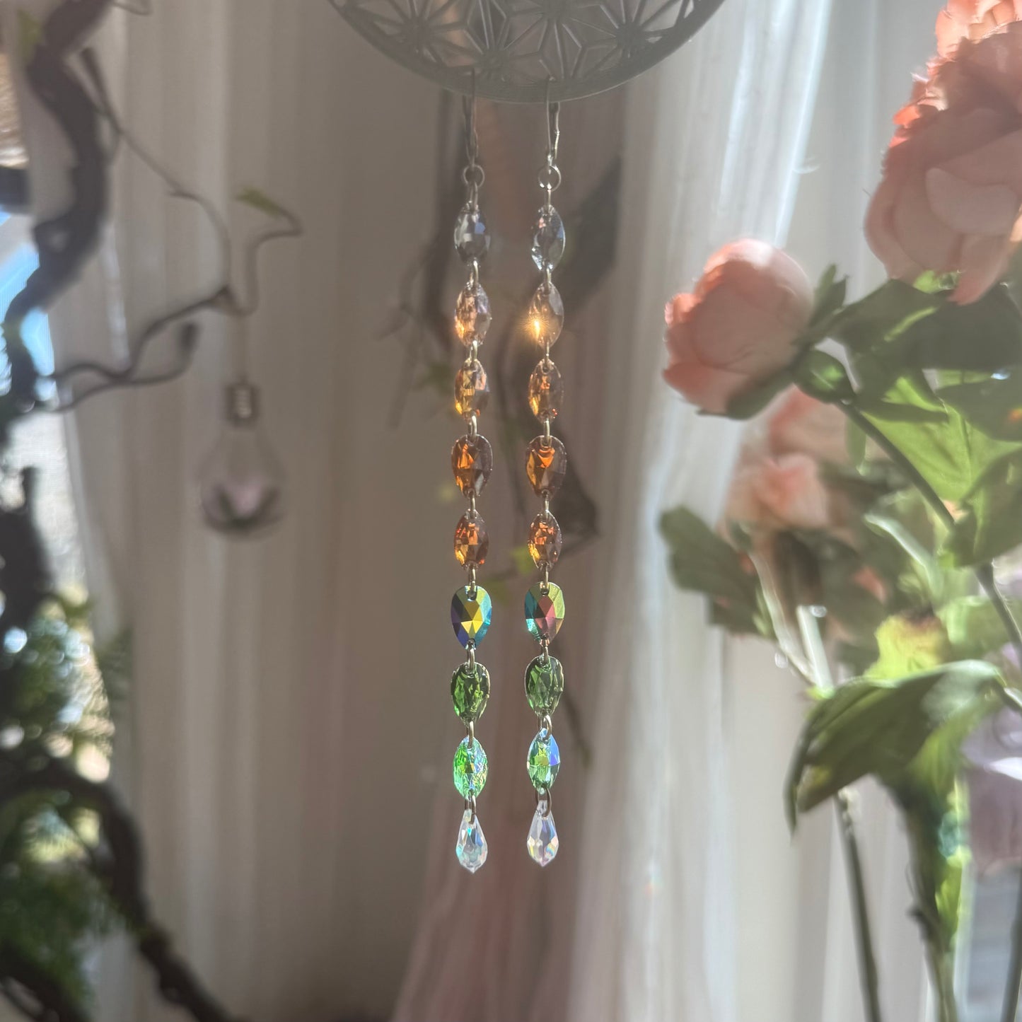 Earthy tyrant earrings