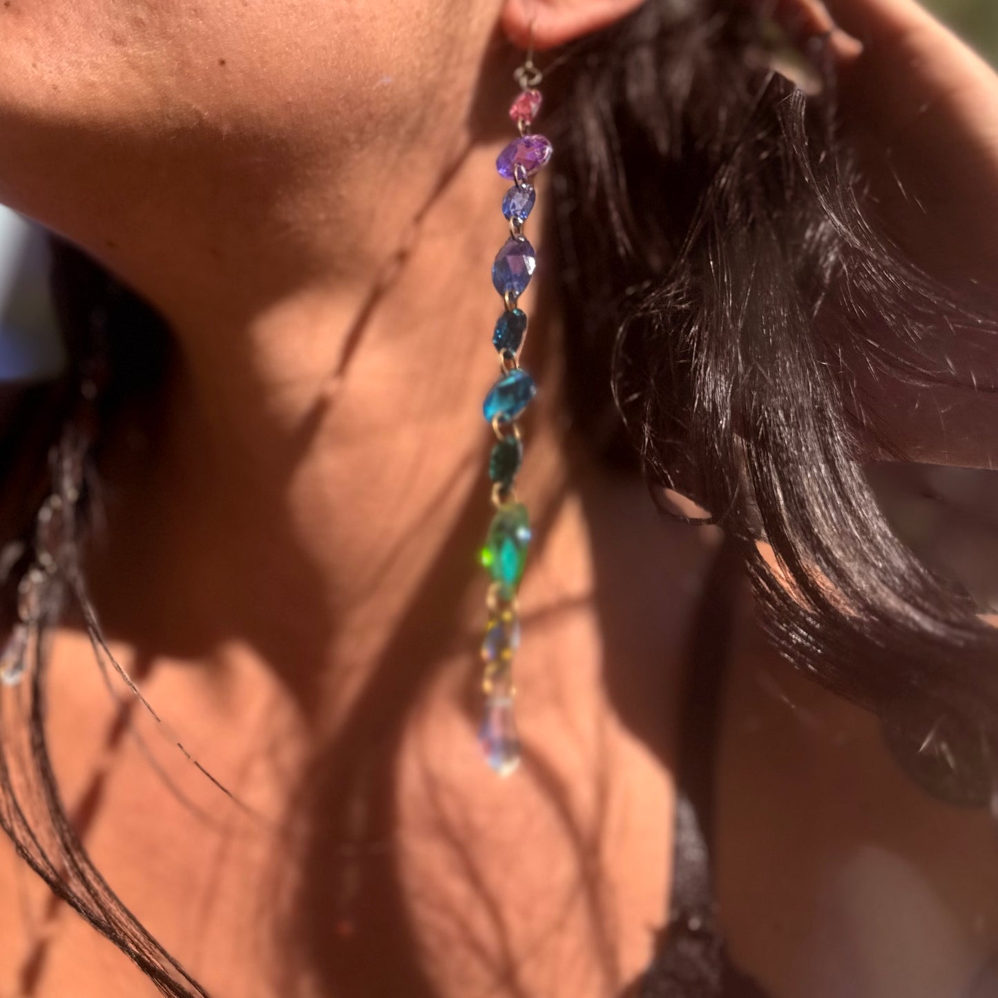 Electricity earrings