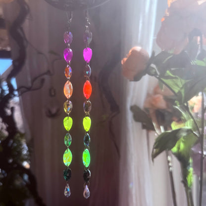 Portal light earrings