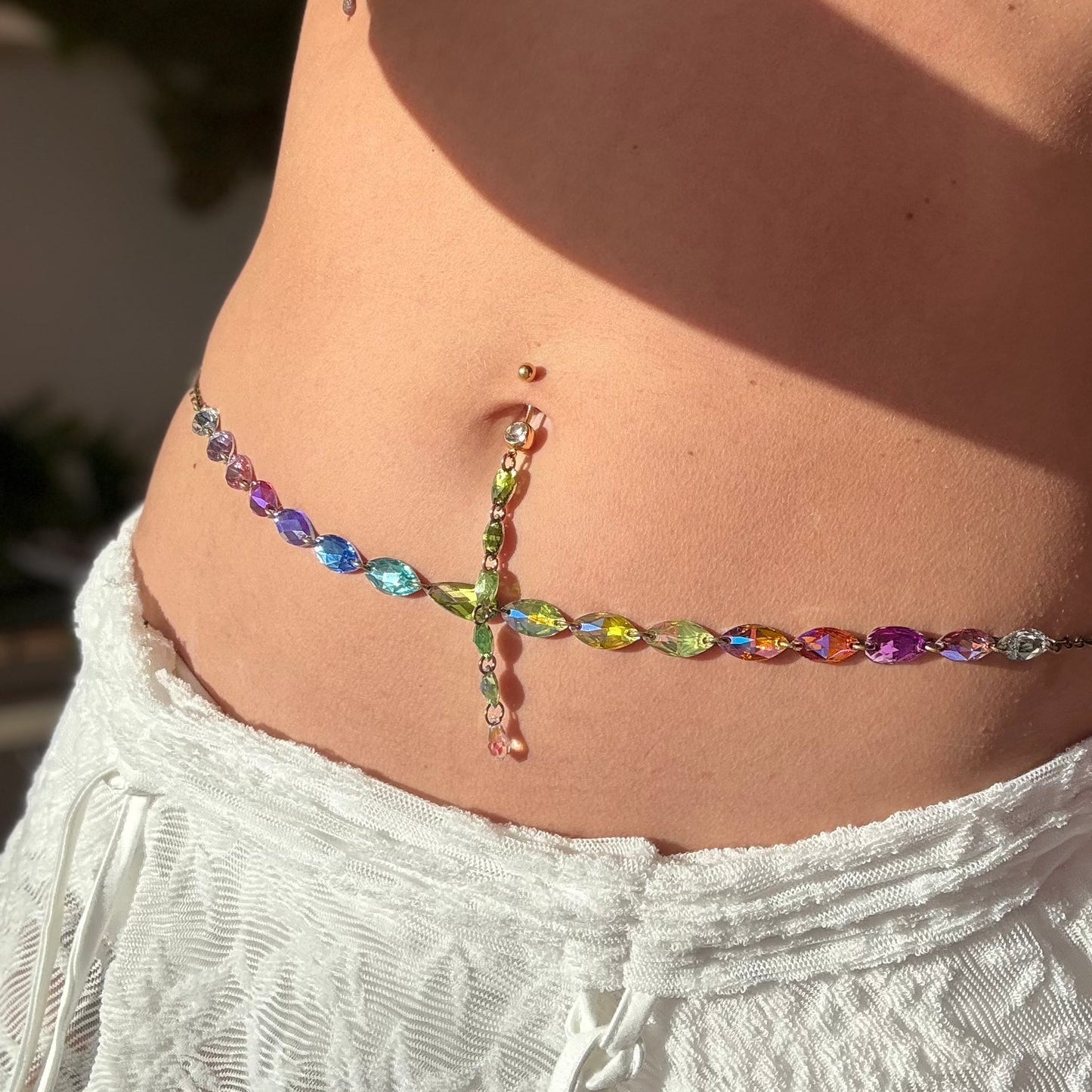 Rainbow Daydream Waist Chain