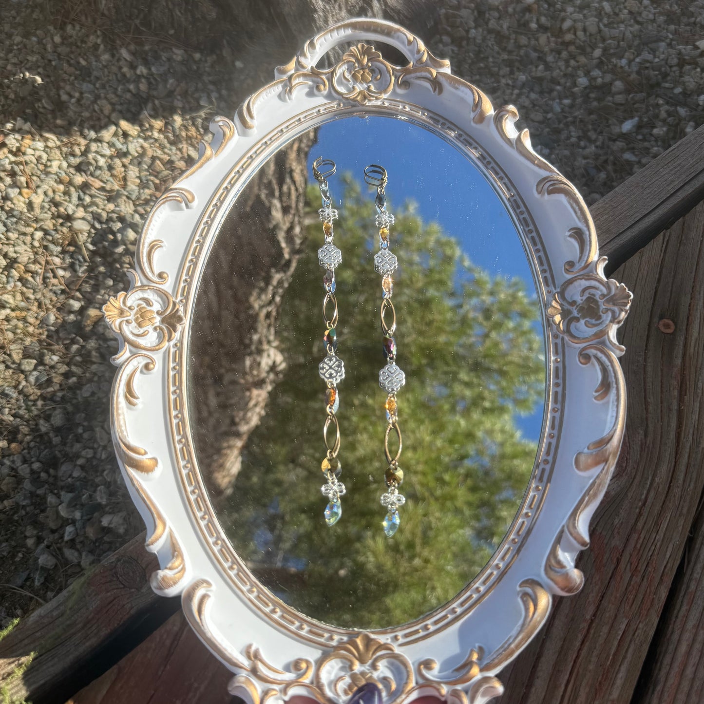 Harvest moon earrings