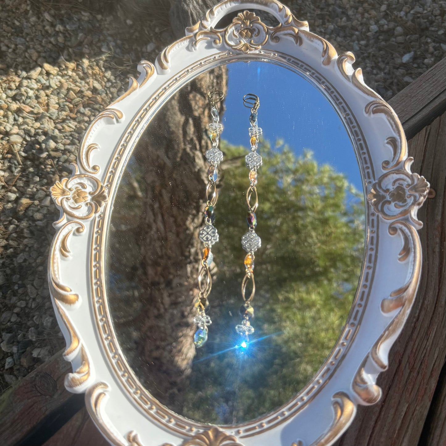 Harvest moon earrings