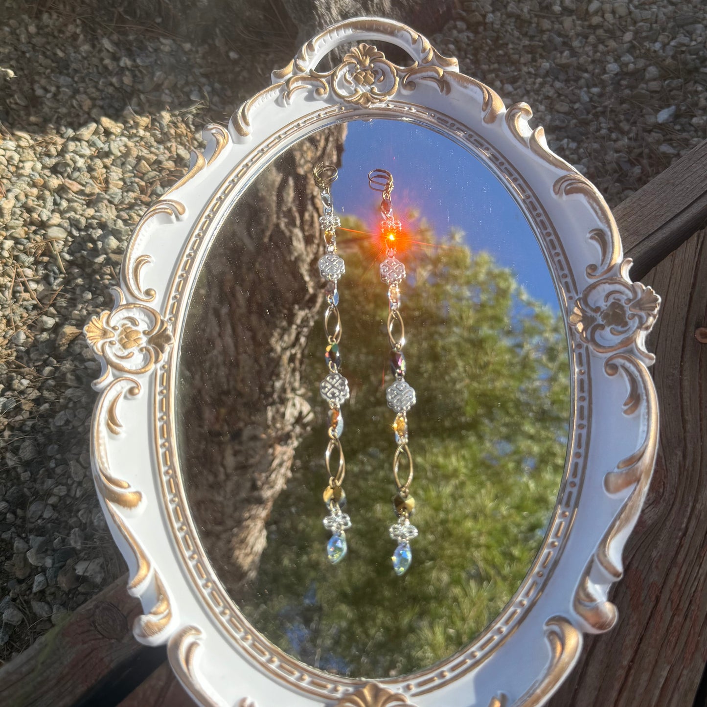 Harvest moon earrings