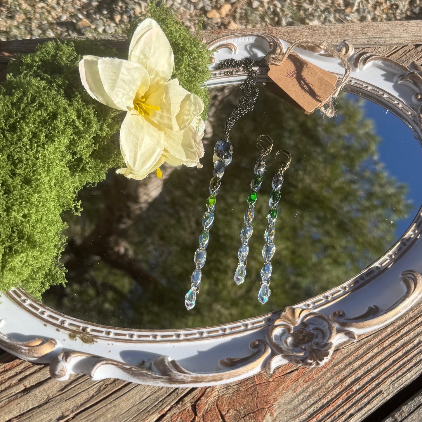 Forestry Necklace & Earrings Set