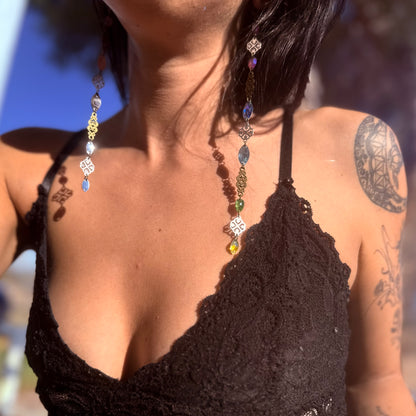 Kaleidoscope earrings