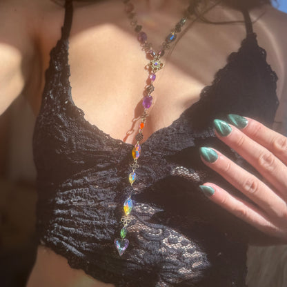 Passionfruit Hearts Necklace