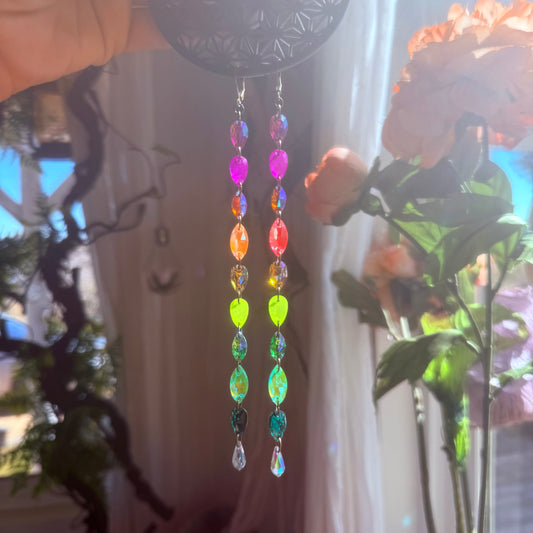 Portal light earrings