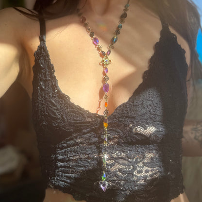 Passionfruit Hearts Necklace