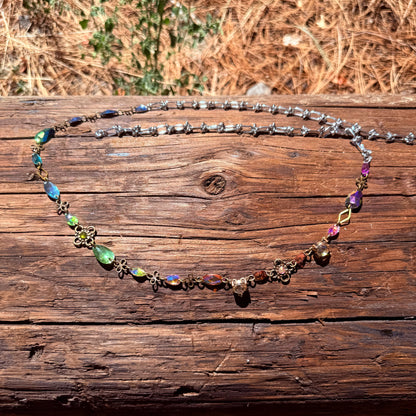 Mystic Daydream mixed metal belt/ waist chain