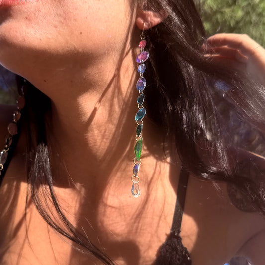 Electricity earrings