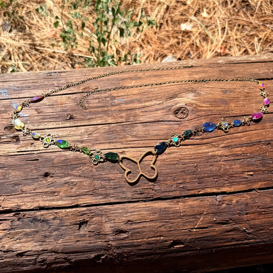 Floral Butterfly Waist Chain
