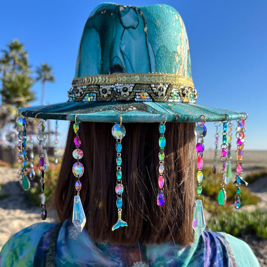 Mermaid Lagoon Fedora Hat