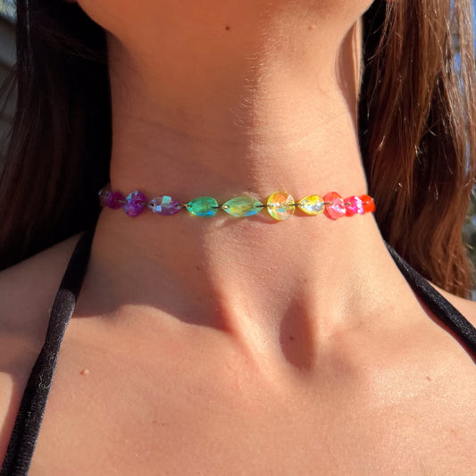 Choker Necklace in Infinity