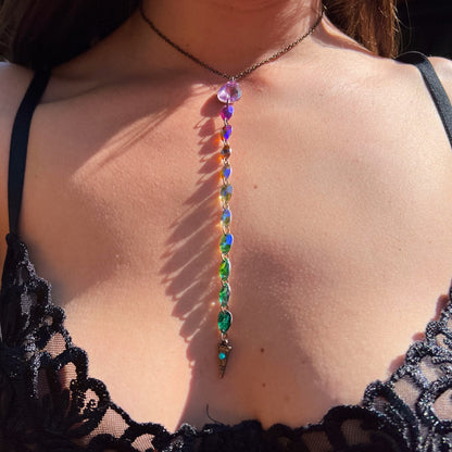 Purple Pastel Necklace