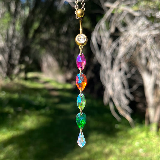 Passionfruit Belly Ring