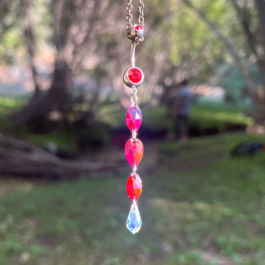 Poison Apple Belly Ring