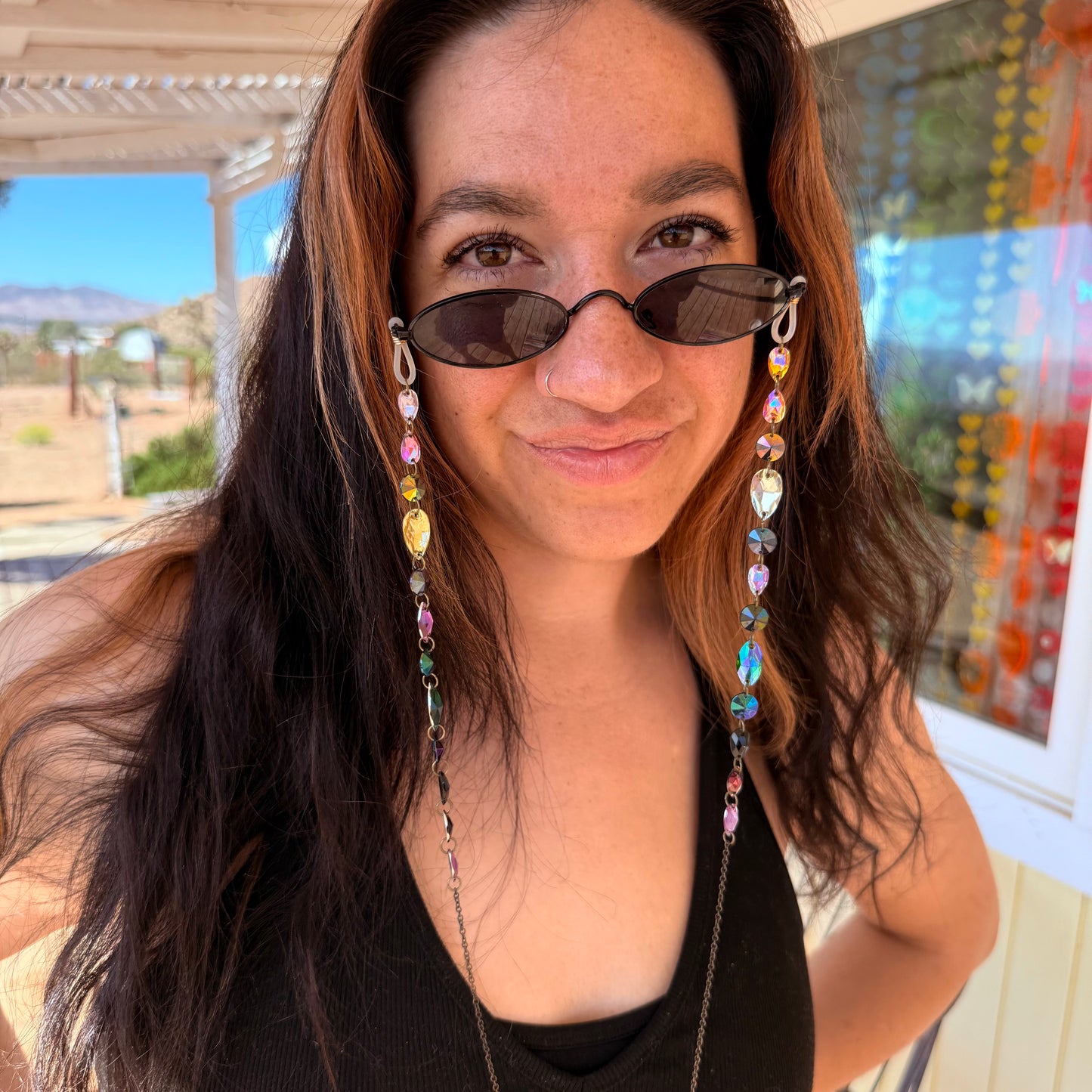 Cosmic Current Sunglass Chains (with glasses)