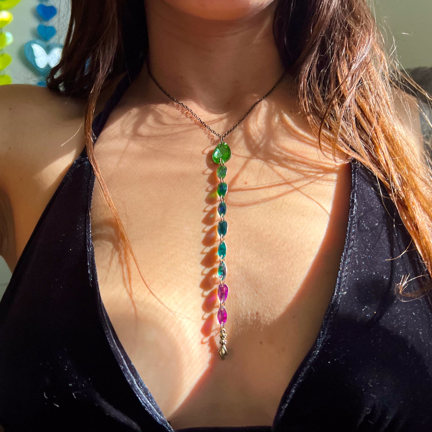 Green Matrix Necklace