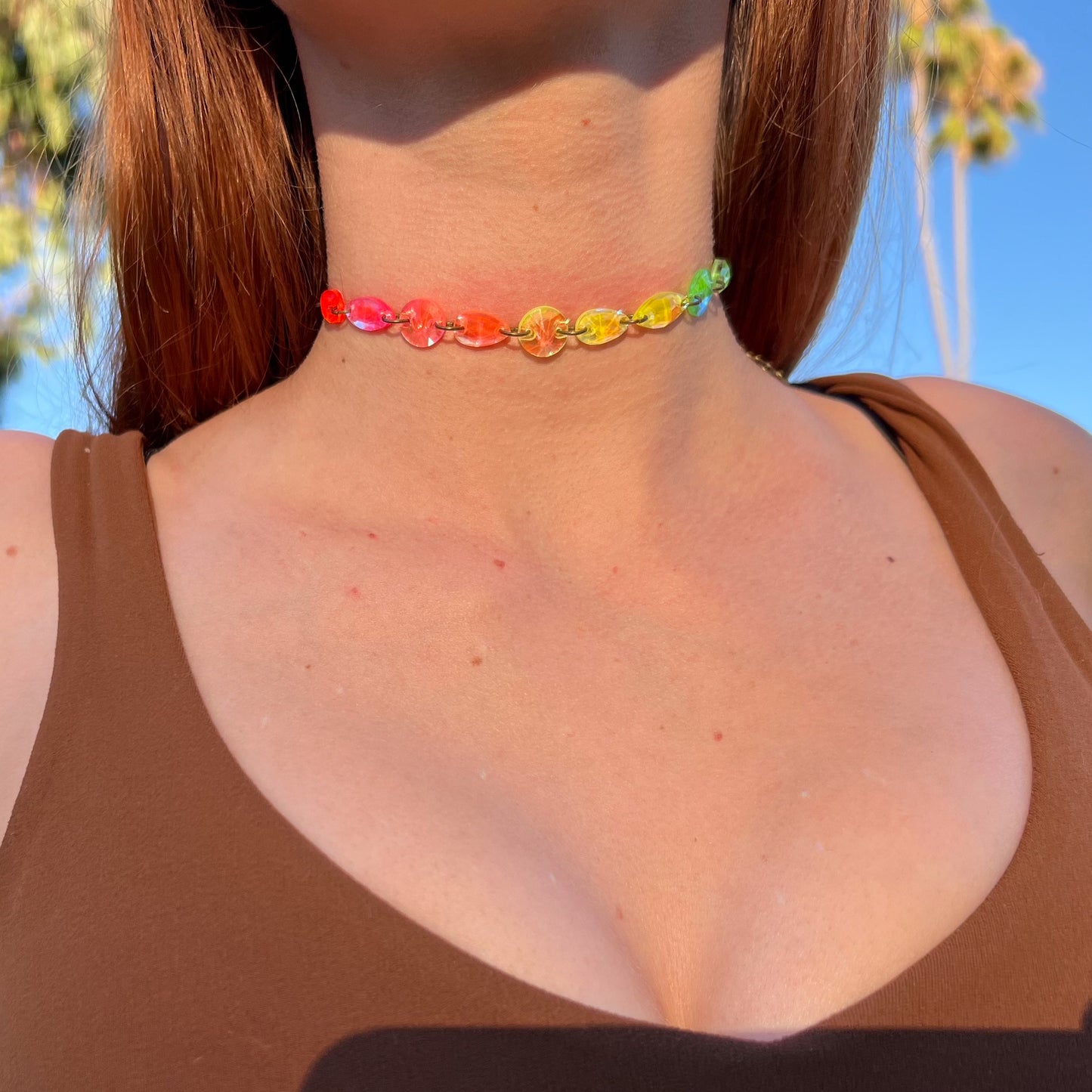 Choker Necklace in Summer Days